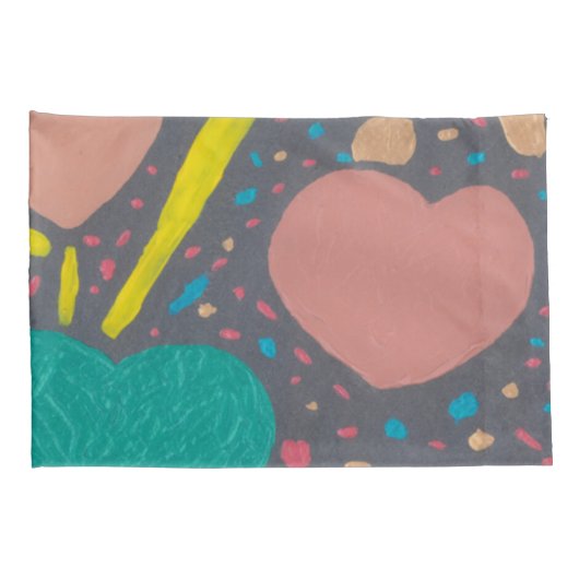 D'oreillers Housse de Coussin Célébrez l'Amour (Dos-Droit)
