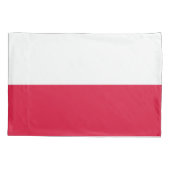 D'oreillers Housse de Coussin Drapeau Polonais (Pologne) (Dos-gauche)