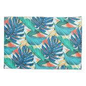 D'oreillers Housse de coussin Feuilles Tropicales (Dos)