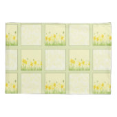 D'oreillers Housse de coussin Fleurs & Papillons (Dos)