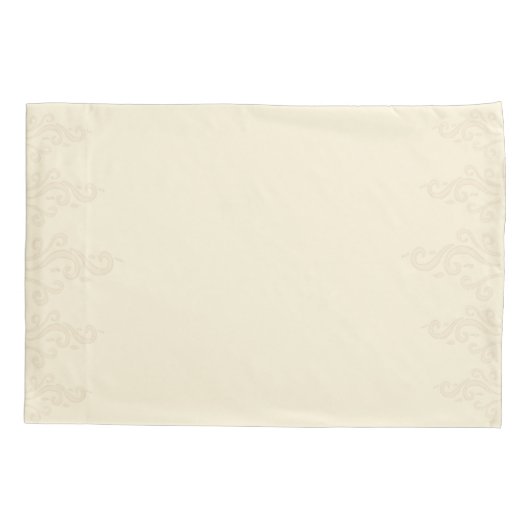D'oreillers Housse de coussin jaune crème Time to Relax (Dos-gauche)