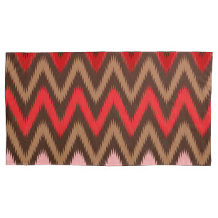 D'oreillers Housse de coussin luxe boho zigzag