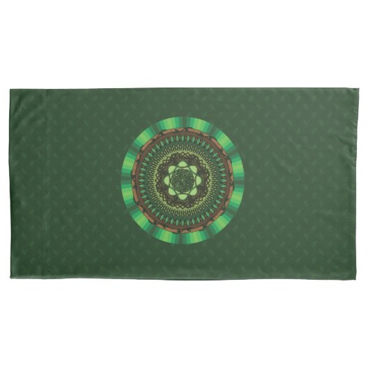 D'oreillers Housse de Coussin Mandala de la Terre (devant)