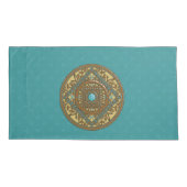 D'oreillers Housse de coussin Mandala Poissons (Dos)