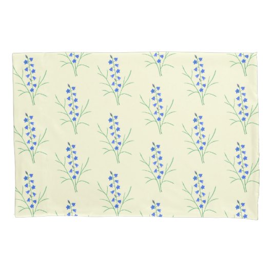 D'oreillers Housse de coussin standard bleu pâle (devant)