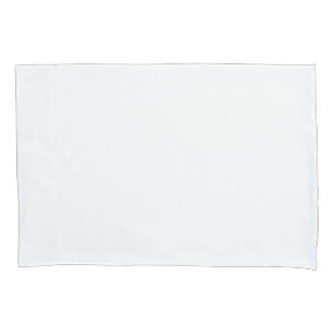 D'oreillers Housse de coussin standard taille blanche simple