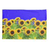 D'oreillers Housse de Coussin Tournesol (Dos)