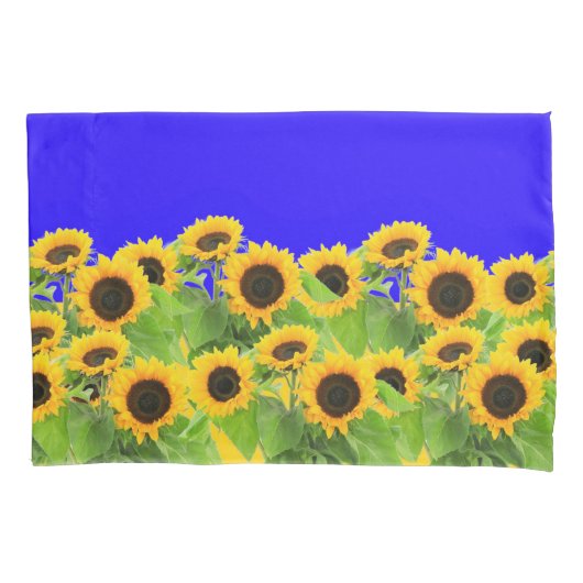 D'oreillers Housse de Coussin Tournesol (devant)