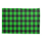 D'oreillers Housse de Coussin Vert Carreaux (Dos)