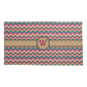 D'oreillers Housse de Coussin Zigzag Tropical (Dos)