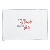 D'oreillers Housse Saint-Valentin Élégante "Just You and Me"  (devant-Droit)