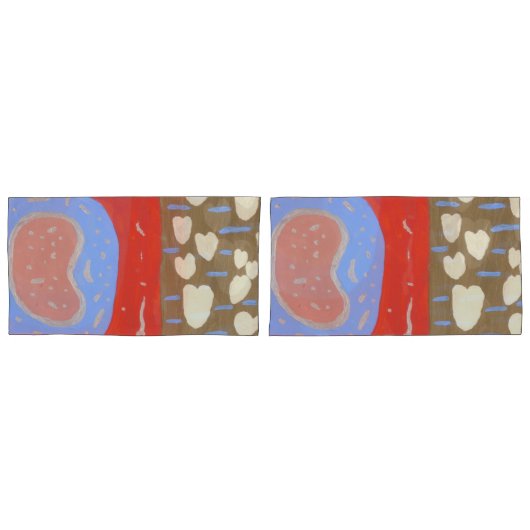 D'oreillers Parure de housse de couette Love Isle (devant-Set)