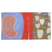 D'oreillers Parure de housse de couette Love Isle (devant-Droit)