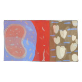 D'oreillers Parure de housse de couette Love Isle (Dos-gauche)