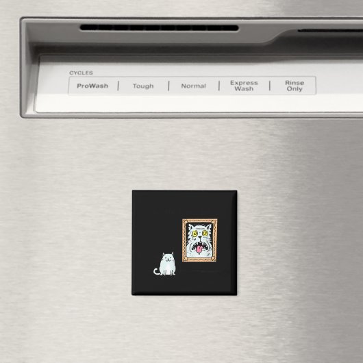 Dorian Gray's Cat Teeshirt From Skunkbear Magneet (Insitu (Vaatwasser))