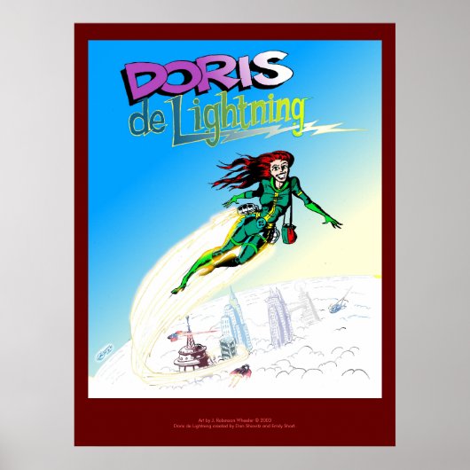 Doris de Lightning poster (Voorkant)