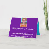 DORIS : J'ai obtenu une carte postale… - carte de (Dos)