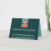 DORIS : Mis "mangez du chocolat"…. - carte de (Dos)