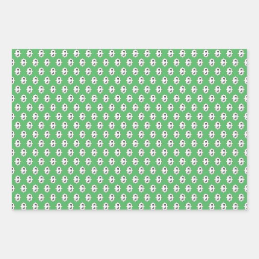 Doris the Dog Holiday Wrapping Paper (Voorkant)