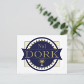 Dork Award - Aangepast Briefkaart (Staand voorkant)