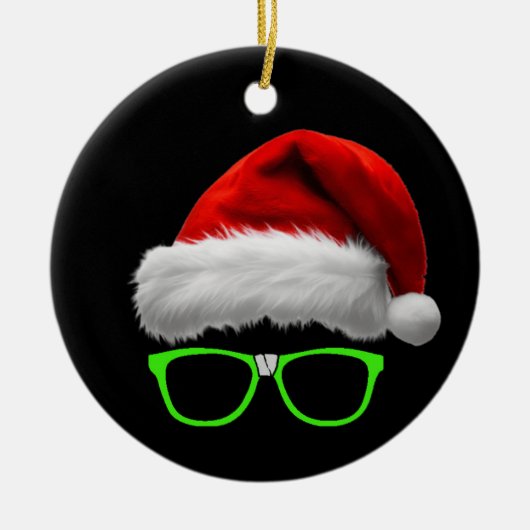 Dork Night Before Christmas Keramisch Ornament (Voorkant)