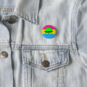 Dork Night Pan Pride Knop Ronde Button 3,2 Cm (In situ)