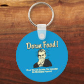 Dorm Food: Survive Microwave Popcorn Sleutelhanger (Voorkant)