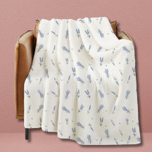 Dorm Lavendel Wildflower Bloemenpatroon