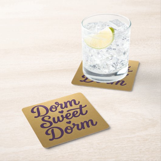 Dorm Sweet Dorm Script Onderzetter Set (Insitu)