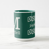 "Dorm Sweet Dorm" tasses monogrammes personnalisée (Centre)