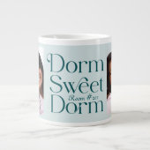 Dorm Sweet Dorm Two Photo Blauwgroen Extra Grote Beker (Voorkant)