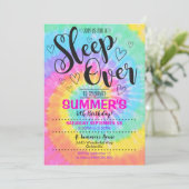 Dormir au-dessus de la partie Tie Dye Invitation S (Debout devant)