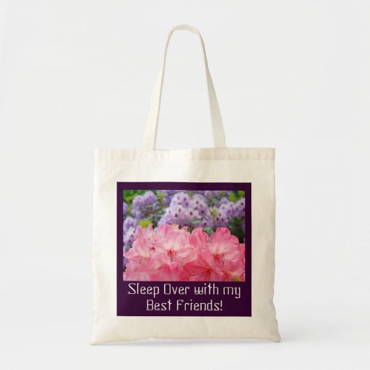 Dormir avec mes meilleures amies ! Sacs Fleurs (Devant)