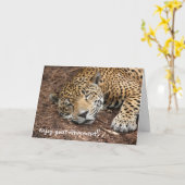 Dormir Cheetah, drôle de carte de retraite (Fleur jaune)