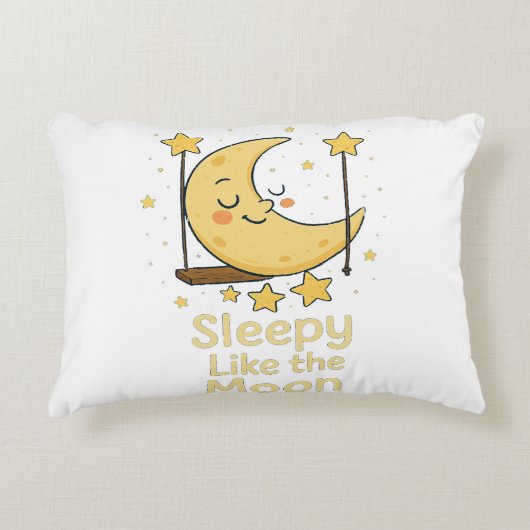 Dormir comme la lune - Dreamy Coussin Design (Devant)