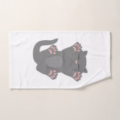 Dormir de Cat (Serviette à main)