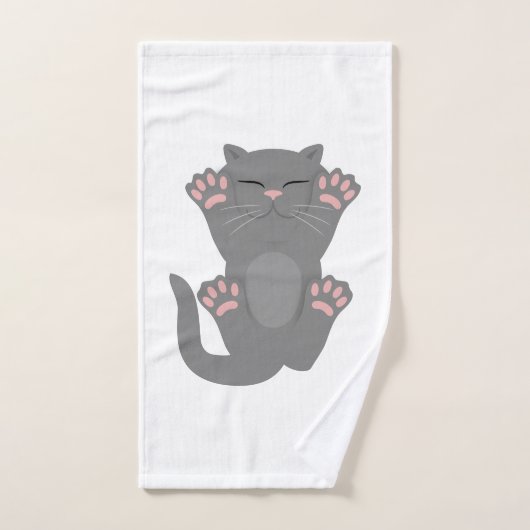 Dormir de Cat (Serviette à main)