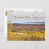 "DORMIR DES DUNES D'OURS" (MICHIGAN) CARTE POSTALE (Devant / Derrière)