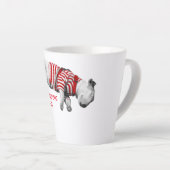 DORMIR DOG Latte Mug en 2 tailles (Angle droit)