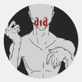 Dormir in dementie Ronde Sticker