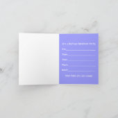 Dormir Invitations d'anniversaire — Chien mignon (Intérieur)