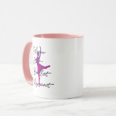 Dormir Manger Ballet Répéter la Mug | Danseuse de (Devant gauche)