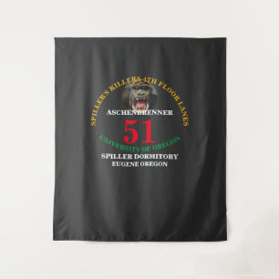 DORMITORY UNIVERSITEIT VAN OREGON Team JERSEY Wandkleed