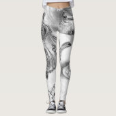 Dormouse All Over Leggings Alice in Wonderland (Voorkant)