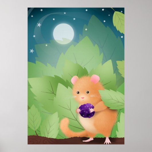 Dormouse Dinner - poster prints (Voorkant)