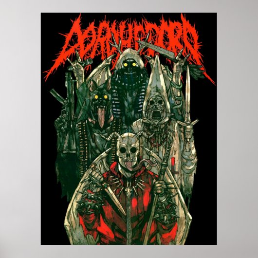 Dorohedoro metal poster (Voorkant)