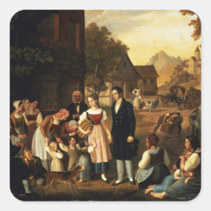 Dorothea's Farewell, van Goethe's Hermann and Do Vierkante Sticker