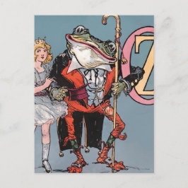 "Dorothy and Frogman" door John R Neill Briefkaart