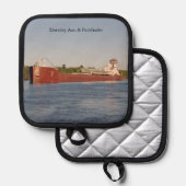 Dorothy Ann & Pathfinder pothouder Pannenlap (Voorkant / Achterkant)