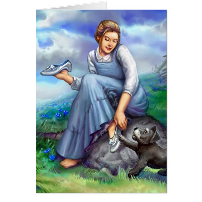 Dorothy et les chaussures argentées (Devant)